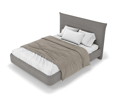 Спальное место 160х200, с подъемным механизмом, ткань Ultra Grey