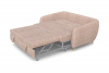 Диван-кровать, ширина 140 см, ткань Женева Cream