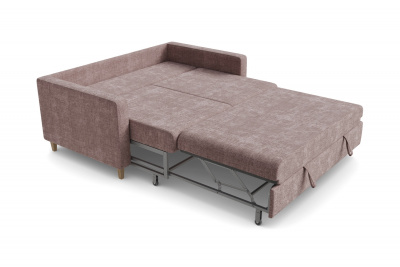 Диван-кровать, ширина 140 см, ткань Palermo Ash Rose